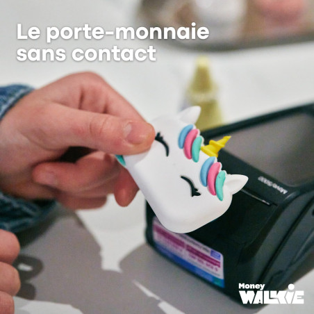 Money Walkie - Porte Monnaie sans Contact pour Enfants et Ados - Solution pour Apprendre à Gérer Son Argent - Pratique, Ludique 