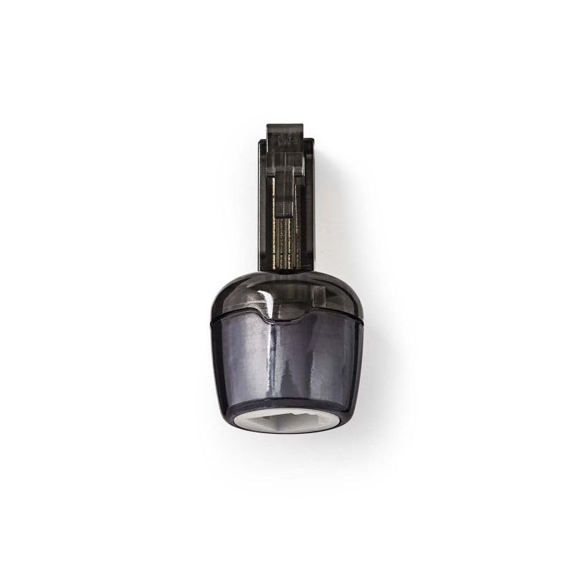 NEDIS Adaptateur téléphone Anti-Torsion - Type de Connexion : RJ10 - Type d'adaptateur : Adaptateur - PVC - Noir/Transparent NEDIS Adaptateur téléphone Anti-Torsion - Type de Connexion : RJ10 - Type d'adaptateur : Adaptateur - PVC - Noir/Transparent