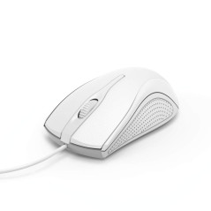 Hama Souris Optique à 3 Boutons MC-200, Filaire, Blanche