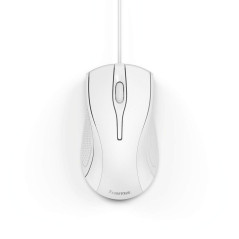 Hama Souris Optique à 3 Boutons MC-200, Filaire, Blanche