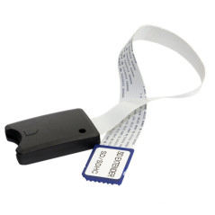 chenyang Adaptateur de câble d'extension SD vers carte SD SD/SDHC/MMC/RS-MMC mâle vers femelle souple et plat FPC