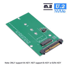 Xiwai SFF-8639 NVME U.2 vers NGFF M.2 M-Key PCIe SSD Adaptateur pour carte mère SSD 750 remplace P3600 P3700