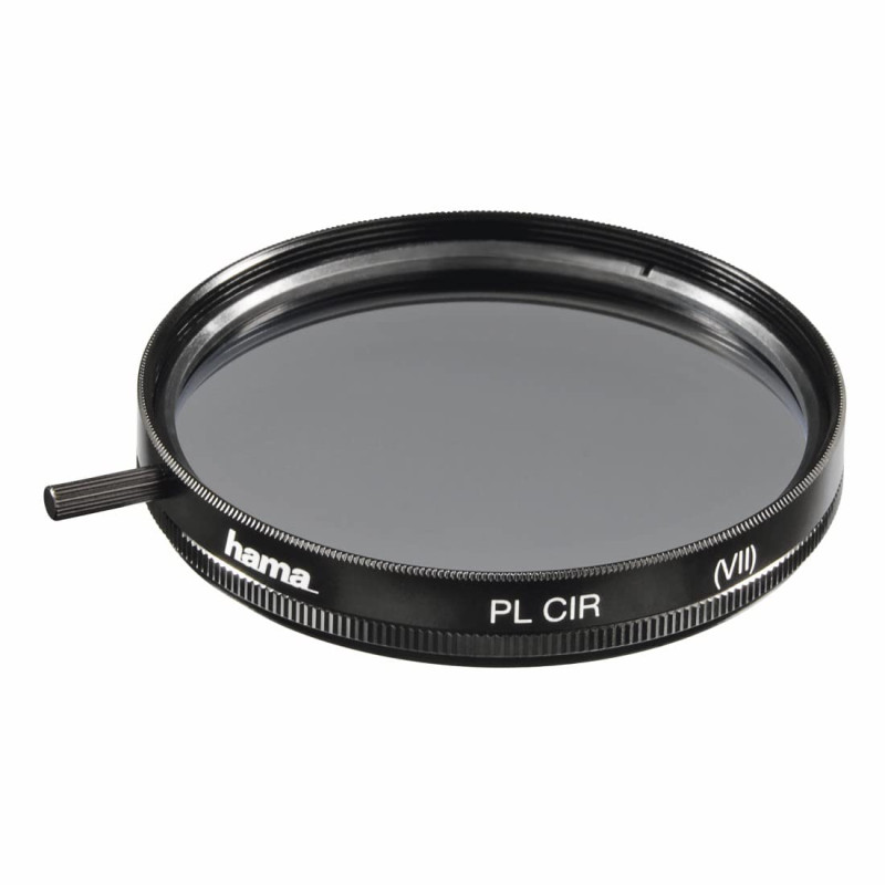 Hama Filtre polarisant (circulaire, Traité, 77mm, 2 couches par face) Noir Hama Filtre polarisant (circulaire, Traité, 77mm, 2 couches par face) Noir