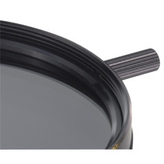 Hama Filtre polarisant (circulaire, Traité, 77mm, 2 couches par face) Noir