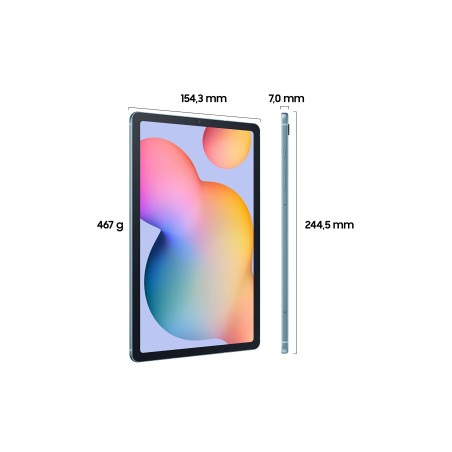 Samsung Galaxy Tab S6 Lite (édition 2022), écran TFT 10,4", mémoire 64 Go, LTE, Android Tablet avec S Pen, Angora Blue, Garantie