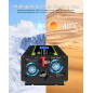 NOVOPAL Convertisseur Pur Sinus 1500W Onduleur Convertisseur 12V 220V 230V avec télécommande et Dual AC Prises et écran LCD,pour NOVOPAL Convertisseur Pur Sinus 1500W Onduleur Convertisseur 12V 220V 230V avec télécommande et Dual AC Prises et écran LCD,pour
