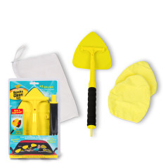 Stoner Car Care 95160 Outil de nettoyage invisible pour vitres Jaune