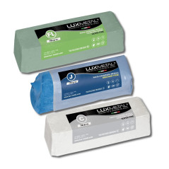 Lux Metal 3 Pate a polir abrasive 700g (FL-C-J) Ultrafin Fin Moyen Kit de Polissage Metal Acier Inox Alu pour Aluminium laiton c