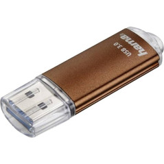 Hama Clé USB 3.0 "Laeta, 128 Go, 40 Mo/s, Marron