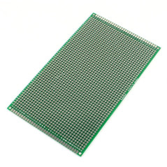DollaTek 2PCS (9 x 15cm) Carte PCB Panneau Universel à Double Face Panneau de Bord Panneau de Bord pour Bricolage Soudure