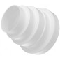 H&C VENT Réducteur universel pour conduits de ventilation - Diamètre : 80 100 120 125 150 mm - Multiples tailles H&C VENT Réducteur universel pour conduits de ventilation - Diamètre : 80 100 120 125 150 mm - Multiples tailles