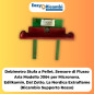 Débimètre capteur de débit d'air pour poêle à granulés edilkamin dalzotto la nordique extraflame - Support rouge Débimètre capteur de débit d'air pour poêle à granulés edilkamin dalzotto la nordique extraflame - Support rouge