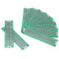 Lot de 10 Cartes de Circuit Imprimé Universelles 2cm x 8cm PCB Double Faces pour Prototypage et Soudure de Composants Électroniq Lot de 10 Cartes de Circuit Imprimé Universelles 2cm x 8cm PCB Double Faces pour Prototypage et Soudure de Composants Électroniq