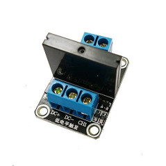 DollaTek Panneau de module de relais à semi-conducteurs de niveau élevé de 1 canal 5V SSR de haute qualité