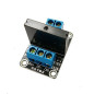 DollaTek Panneau de module de relais à semi-conducteurs de niveau élevé de 1 canal 5V SSR de haute qualité