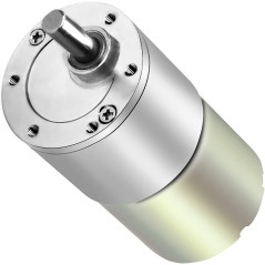 ICQUANZX Moteur à engrenages à courant continu 12V 200R à couple élevé à réduction de vitesse micro électrique Moteur à engrenag
