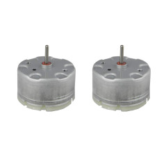 2 pièces de 500 moteur à courant continu 3V 3000tr/min 6V 6000tr/min 12V 12000tr/min cylindre à couple élevé à grande vitesse Mi