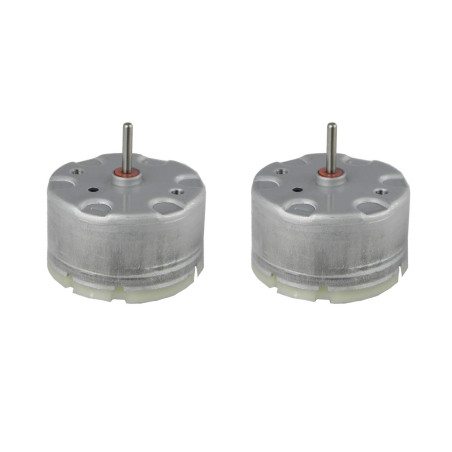 2 pièces de 500 moteur à courant continu 3V 3000tr/min 6V 6000tr/min 12V 12000tr/min cylindre à couple élevé à grande vitesse Mi