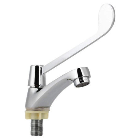 G1/2in long manche vertical unique-eau froide bassin robinet robinet coude robinet pour laboratoire