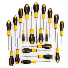 STANLEY STHT0-60213 Jeu de 20 tournevis essentiels Jaune