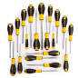 STANLEY STHT0-60213 Jeu de 20 tournevis essentiels Jaune STANLEY STHT0-60213 Jeu de 20 tournevis essentiels Jaune