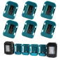 6 Packs de Supports de Porte-Batterie QUPERR, Support de Porte-Batterie Compatible avec la Batterie de l'outil au Lithium-ION Ma 6 Packs de Supports de Porte-Batterie QUPERR, Support de Porte-Batterie Compatible avec la Batterie de l'outil au Lithium-ION Ma