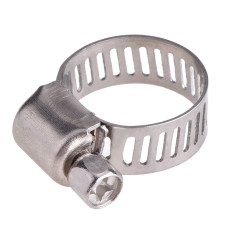 Hotop 12 Pièces Colliers de Serrage Inox 9-16 mm Colliers Serrage Réglables en Acier Inoxydable pour Tuyau d'Arrosage, Tuyau d'E