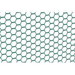 Alberts 614225 Treillis hexagonal | différentes longueurs et hauteurs - en option dans différentes couleurs | en vert | mailles