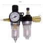 Ruolin Filtre Régulateur 1/4 Régulateur de Pression d'Air, Séparateur Eau-Huile, Régulateur de Pression D'air pour Compresseur e Ruolin Filtre Régulateur 1/4 Régulateur de Pression d'Air, Séparateur Eau-Huile, Régulateur de Pression D'air pour Compresseur e