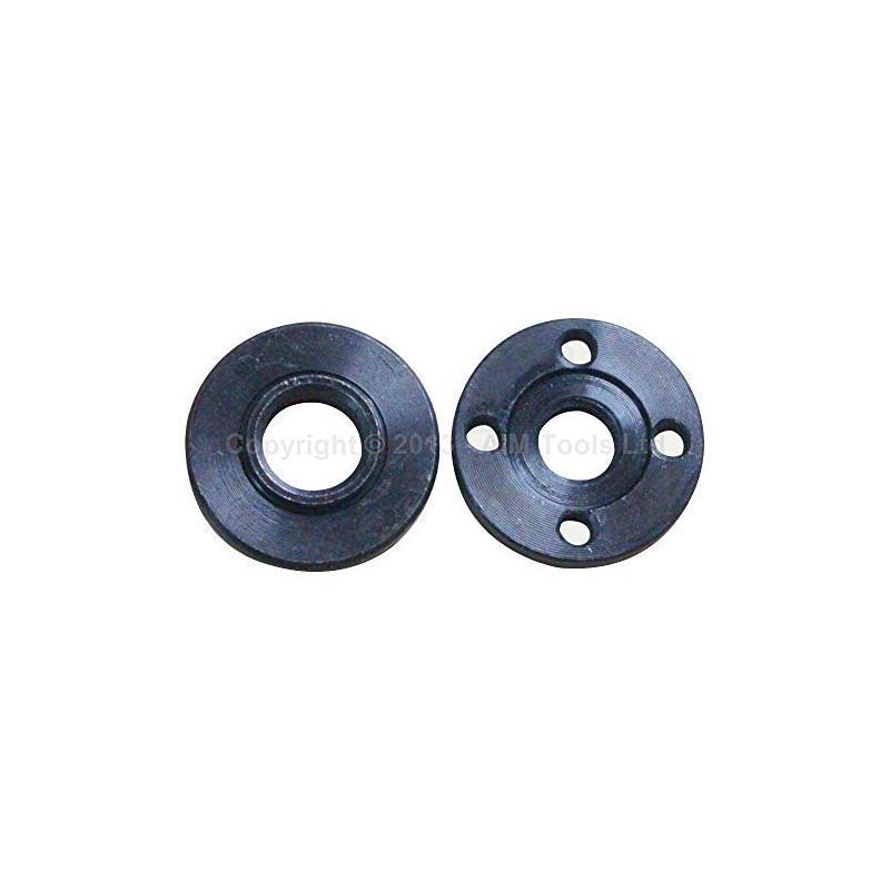 KATSU 1 Paire Meuleuse d'Angle Métal Bride Extérieure Intérieure Écrous Support de Disque pour 115mm à 230mm Makita Bosch Meuleu KATSU 1 Paire Meuleuse d'Angle Métal Bride Extérieure Intérieure Écrous Support de Disque pour 115mm à 230mm Makita Bosch Meuleu