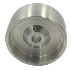 (Drive 130-19) Roue d'entraînement pour ponceuse à courroie usinée CNC pour meuleuse à couteaux 130 mm de diamètre - 55 mm de la