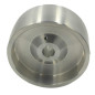 (Drive 130-19) Roue d'entraînement pour ponceuse à courroie usinée CNC pour meuleuse à couteaux 130 mm de diamètre - 55 mm de la (Drive 130-19) Roue d'entraînement pour ponceuse à courroie usinée CNC pour meuleuse à couteaux 130 mm de diamètre - 55 mm de la