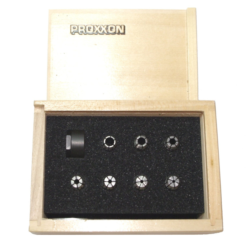 PROXXON 2224154 2224154-Set 7 pinzas 2-7 mm fd 150/e, Bleu Marine