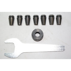 PROXXON 2224154 2224154-Set 7 pinzas 2-7 mm fd 150/e, Bleu Marine