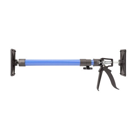 kwb Support de montage stable ou support télescopique, court, extensible de 50 à 115 cm, charge maximale 30 kg, plateau de press