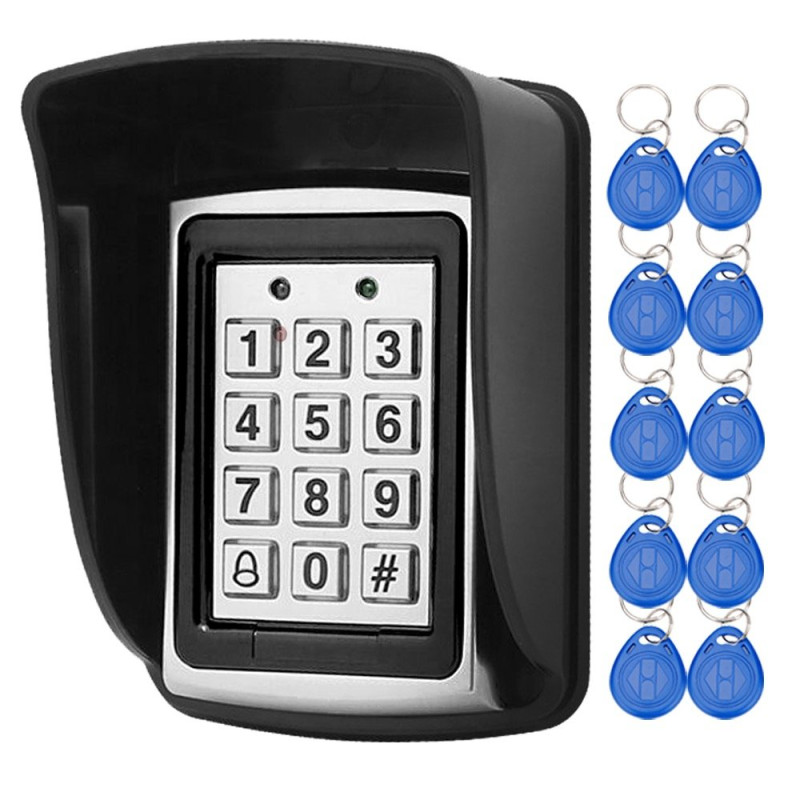 LIBO Contrôleur Imperméable de proximité de Clavier numérique de Contrôle d'accès pour Le Système d'entrée de Porte Simple, 1000 LIBO Contrôleur Imperméable de proximité de Clavier numérique de Contrôle d'accès pour Le Système d'entrée de Porte Simple, 1000
