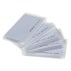 KDL Cartes RFID intelligentes blanches Proximité 125KHz TK4100 / EM4100 / EM4200 PVC plastique Carte de contrôle d'accès ID Lect