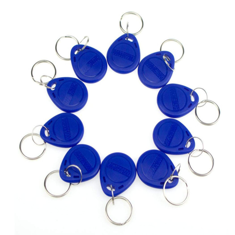 YAVIS RFID Badges Porte-clés 125KHz EM4100 Smart ID Key Tag Carte d'Accès d'Entrée de Contrôle de Porte Proximité EM4100 TK4100 YAVIS RFID Badges Porte-clés 125KHz EM4100 Smart ID Key Tag Carte d'Accès d'Entrée de Contrôle de Porte Proximité EM4100 TK4100