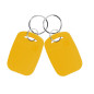 FTSTech 10pcs Porte-clés RFID Double Fréquence 125KHz et 13,56MHz 2-en-1 Porte-clés Composite UID Réinscriptible Utilisé pour Co FTSTech 10pcs Porte-clés RFID Double Fréquence 125KHz et 13,56MHz 2-en-1 Porte-clés Composite UID Réinscriptible Utilisé pour Co