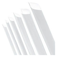 ISOLATECH Gaine Thermorétractable Ø5mm x 25m - Transparent - Rapport de Rétraction 2:1 - Polyoléfine - Sans Adhésif - Résistante