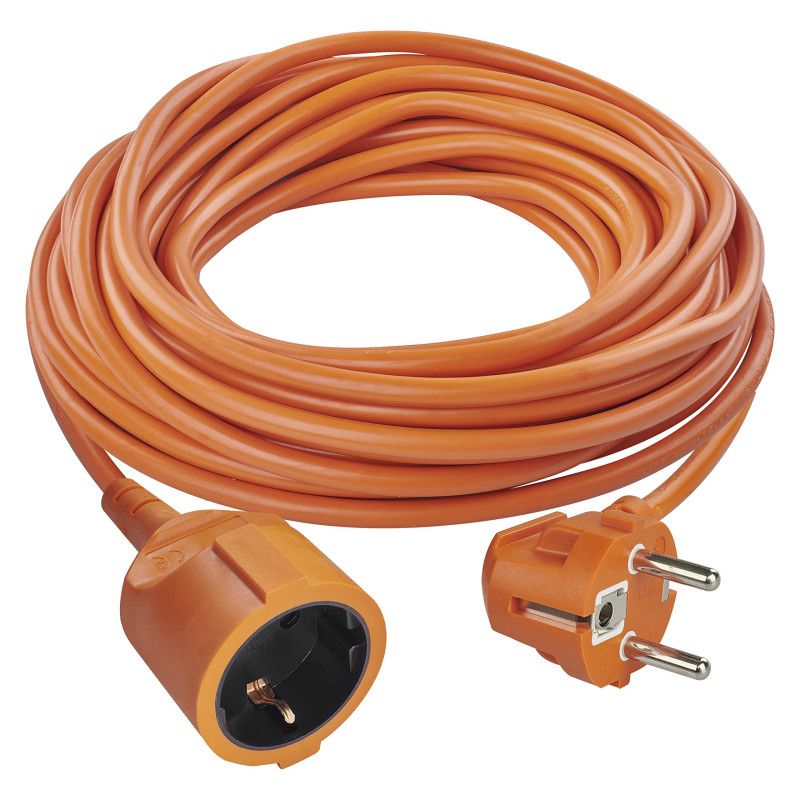 EMOS - Rallonge IP20 15 m - 1 Prise Schuko - 230 V, 16 A, 3680 W - Isolation en PVC de qualité supérieure - H05VV-F3G 1,5 mm² - EMOS - Rallonge IP20 15 m - 1 Prise Schuko - 230 V, 16 A, 3680 W - Isolation en PVC de qualité supérieure - H05VV-F3G 1,5 mm² -