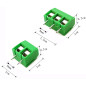 RUNCCI-YUN 80 Pièces 300V 10A Bornier à Vis Connecteur à Vis de PCB (Vert)2 Broches (Pin) et 3 Broches (Pin) RUNCCI-YUN 80 Pièces 300V 10A Bornier à Vis Connecteur à Vis de PCB (Vert)2 Broches (Pin) et 3 Broches (Pin)