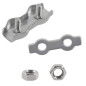M5 Duplex Clips Serre-câbles en Acier Inoxydable 304 Pinces Duplex pour Filin pour Cordes à Linge en Câble Métallique Voiles de M5 Duplex Clips Serre-câbles en Acier Inoxydable 304 Pinces Duplex pour Filin pour Cordes à Linge en Câble Métallique Voiles de