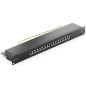 deleyCON CAT6 Panneau de Brassage 16 Port Bureau 19 Pouces Le Montage en Rack Assemblage du Serveur 16x RJ45 Blindé TIA568A TIA5 deleyCON CAT6 Panneau de Brassage 16 Port Bureau 19 Pouces Le Montage en Rack Assemblage du Serveur 16x RJ45 Blindé TIA568A TIA5