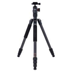 Rollei C6i Trepied Appareil Photo Noir, 172cm Trépied de Voyage en Carbone Portable avec Tête Sphérique 360° Trépied Caméra pour