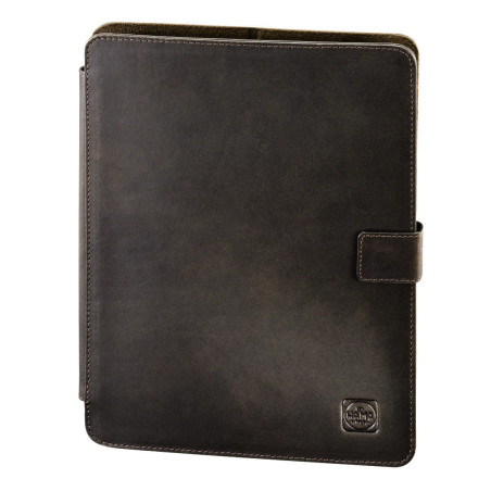 Hama Portfolio en Cuir Wednesday Paris pour tablettes 26 cm Max., Marron foncé