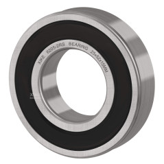 XiKe 4 Pièces 6205-2RS Roulement à billes 25x52x15mm, Pré-lubrifié｜Acier au chrome｜Double joint en caoutchouc｜6205RS Roulements 