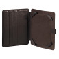 Hama Portfolio en Cuir Wednesday Paris pour tablettes 26 cm Max., Marron foncé Hama Portfolio en Cuir Wednesday Paris pour tablettes 26 cm Max., Marron foncé