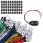 GTIWUNG 50PCS 5mm Diode électroluminescente, Diode Ampoule LED Câblé, Diode LED Pré-câblée Lumière 50PCS Plastique 5mm LED Lumie GTIWUNG 50PCS 5mm Diode électroluminescente, Diode Ampoule LED Câblé, Diode LED Pré-câblée Lumière 50PCS Plastique 5mm LED Lumie