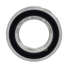 XiKe - Roulements à billes 6904-2RS (20x37x9 mm) en acier 100Cr6, pré-lubrifiés avec double joint caoutchouc (2RS) - Lot de 4 pi